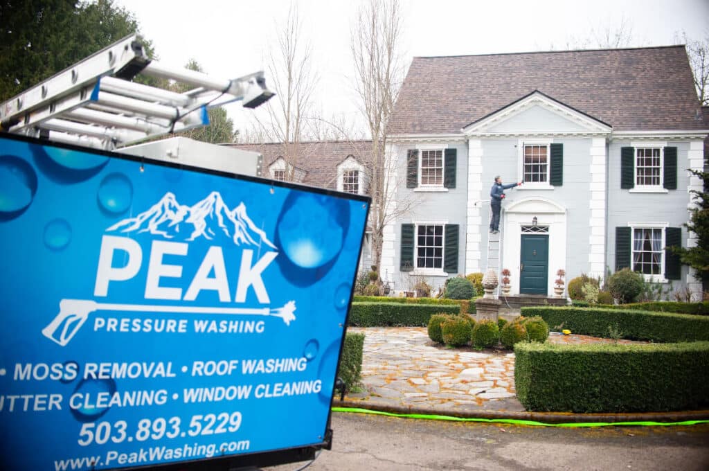Peak Pressure washing services in oregon